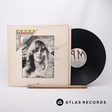 Peter Frampton Somethin's Happening LP Vinyl Record - Front Cover & Record