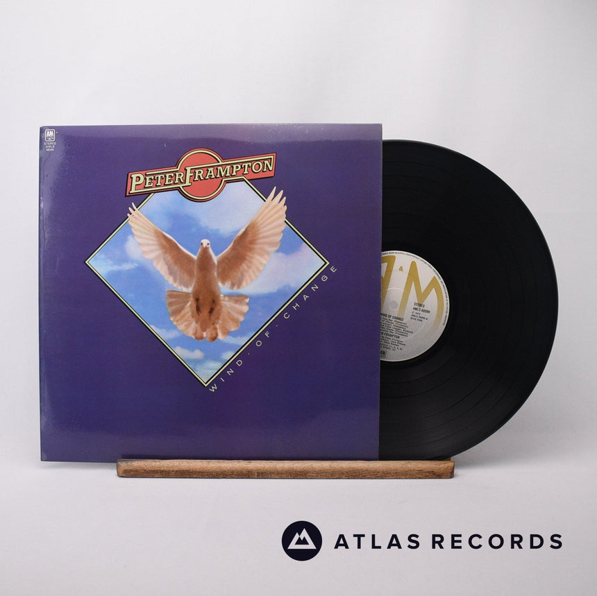 Peter Frampton Wind Of Change LP Vinyl Record - Front Cover & Record