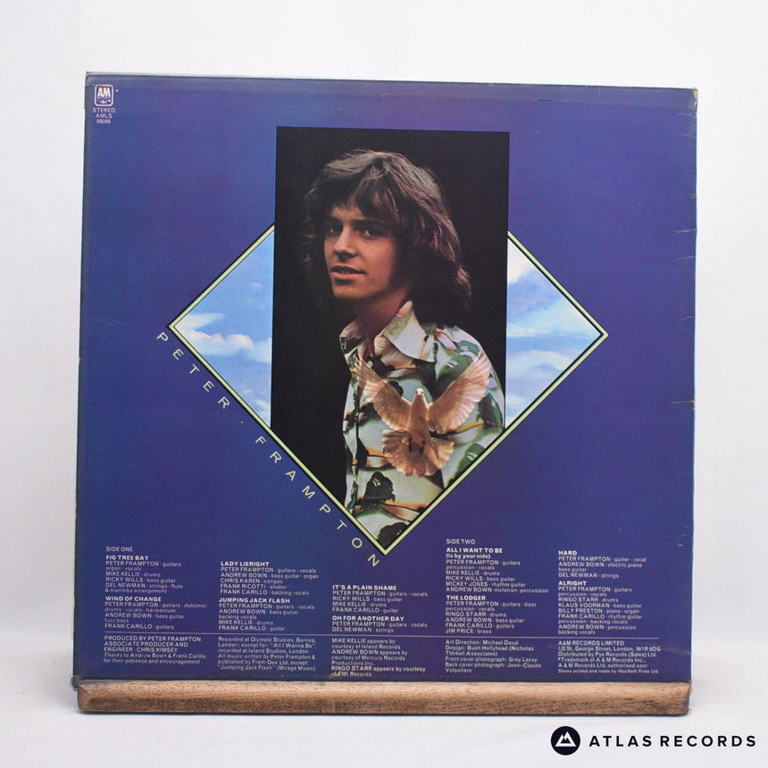 Peter Frampton - Wind Of Change - LP Vinyl Record - VG/EX