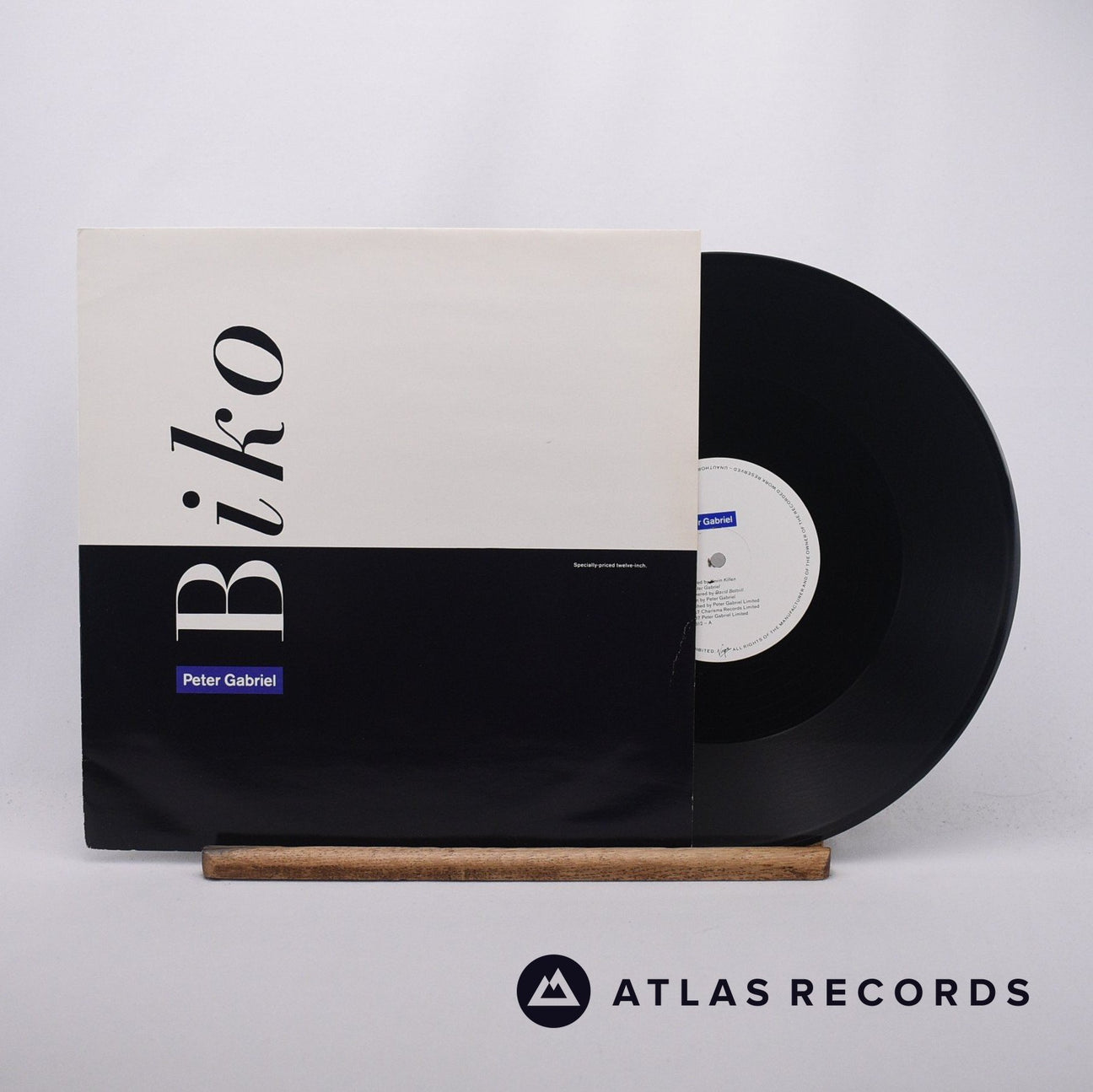 Peter Gabriel Biko 12" Vinyl Record - Front Cover & Record