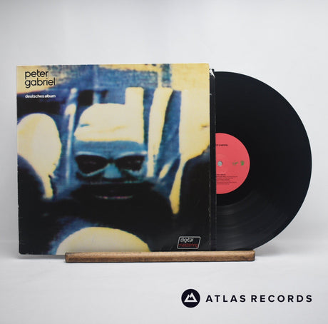 Peter Gabriel Deutsches Album LP Vinyl Record - Front Cover & Record
