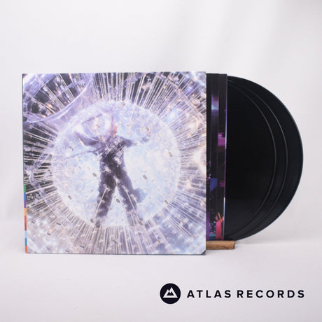 Peter Gabriel Growing Up Live 3 x LP Vinyl Record - Front Cover & Record