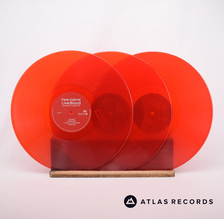 Peter Gabriel - Live Blood - 180G Coloured Vinyl-Blood Red 3 x LP Vinyl Record
