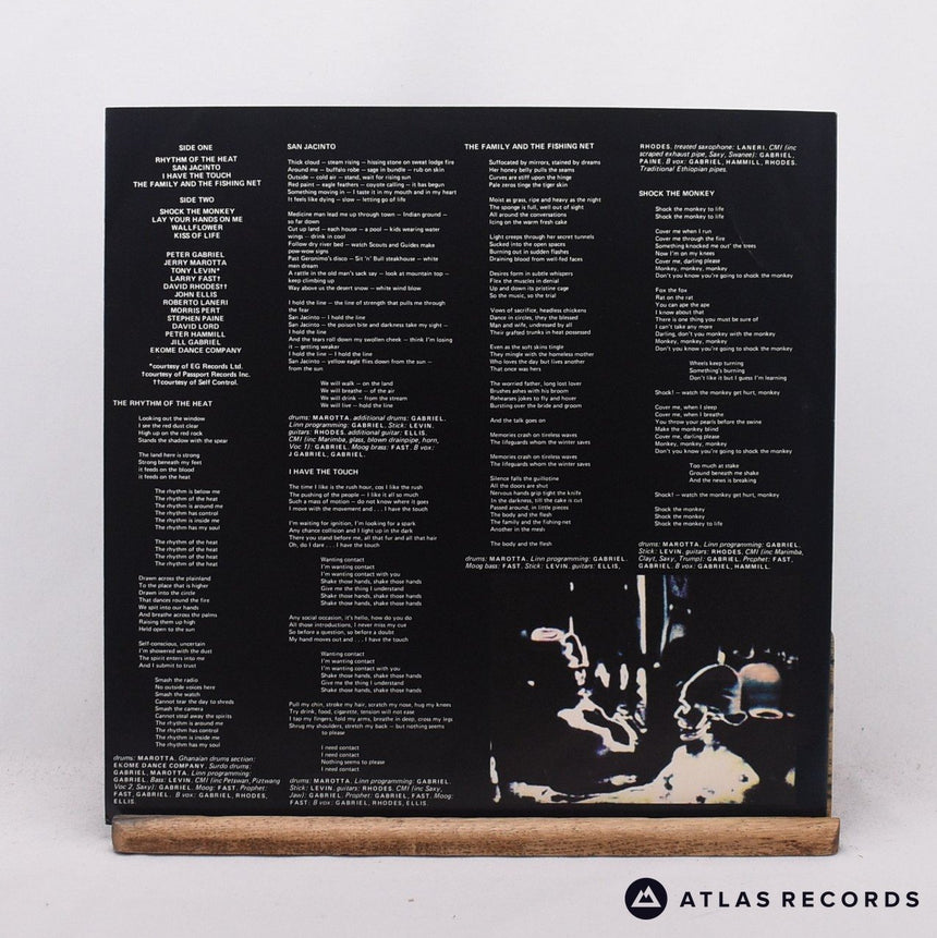Peter Gabriel - Peter Gabriel 4 [Security] - A//1 B//1 LP Vinyl Record - EX/EX