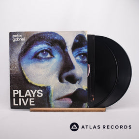 Peter Gabriel Plays Live 2 x LP Vinyl Record - Front Cover & Record