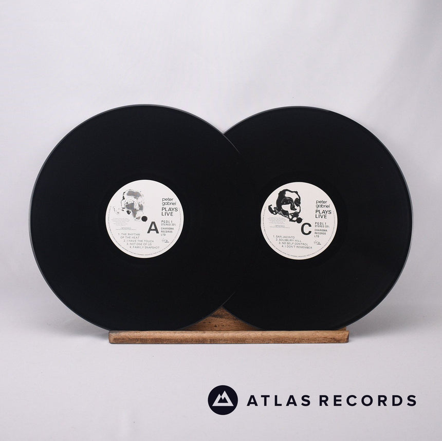 Peter Gabriel - Plays Live - Reissue Double LP Vinyl Record - VG+/EX