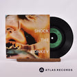 Peter Gabriel Shock The Monkey 7" Vinyl Record - Front Cover & Record