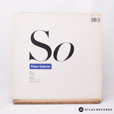 Peter Gabriel - So - LP Vinyl Record - EX/EX
