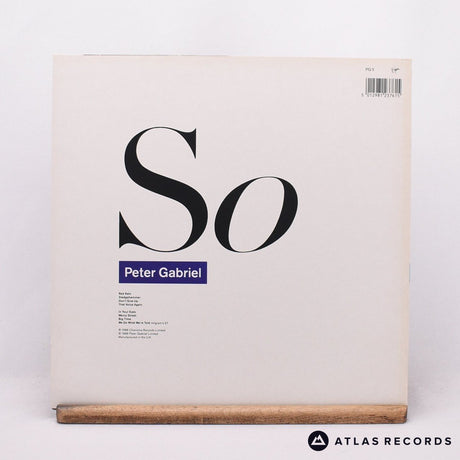 Peter Gabriel - So - Townhouse LP Vinyl Record - EX/EX
