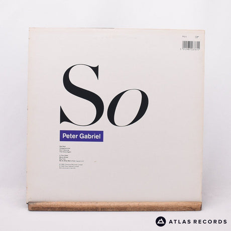 Peter Gabriel - So - Townhouse LP Vinyl Record - VG+/VG+