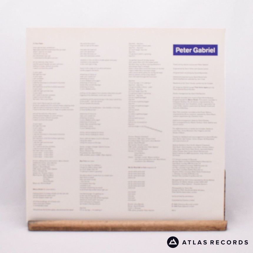 Peter Gabriel - So - Townhouse LP Vinyl Record - EX/EX