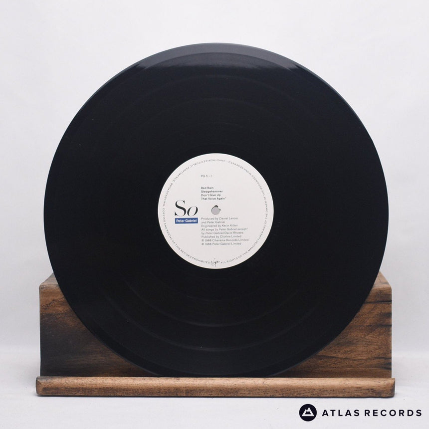 Peter Gabriel - So - A-3 B-3 LP Vinyl Record - EX/VG+
