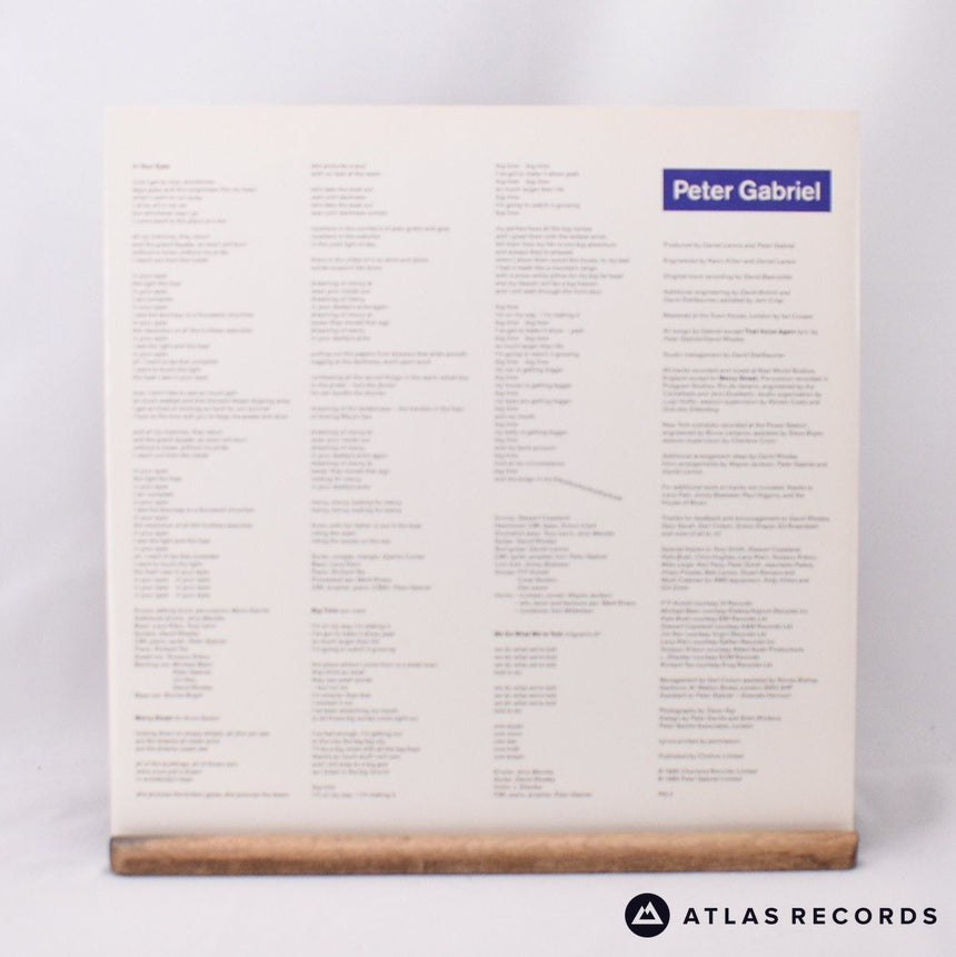 Peter Gabriel - So - LP Vinyl Record - EX/EX