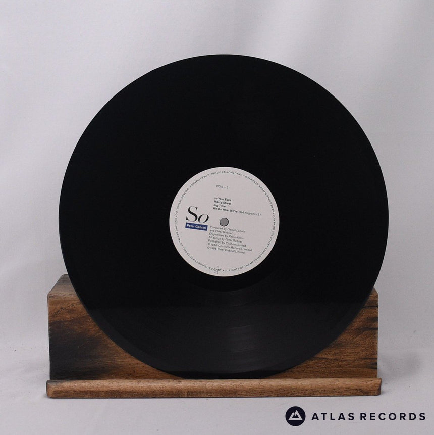 Peter Gabriel - So - LP Vinyl Record - EX/EX