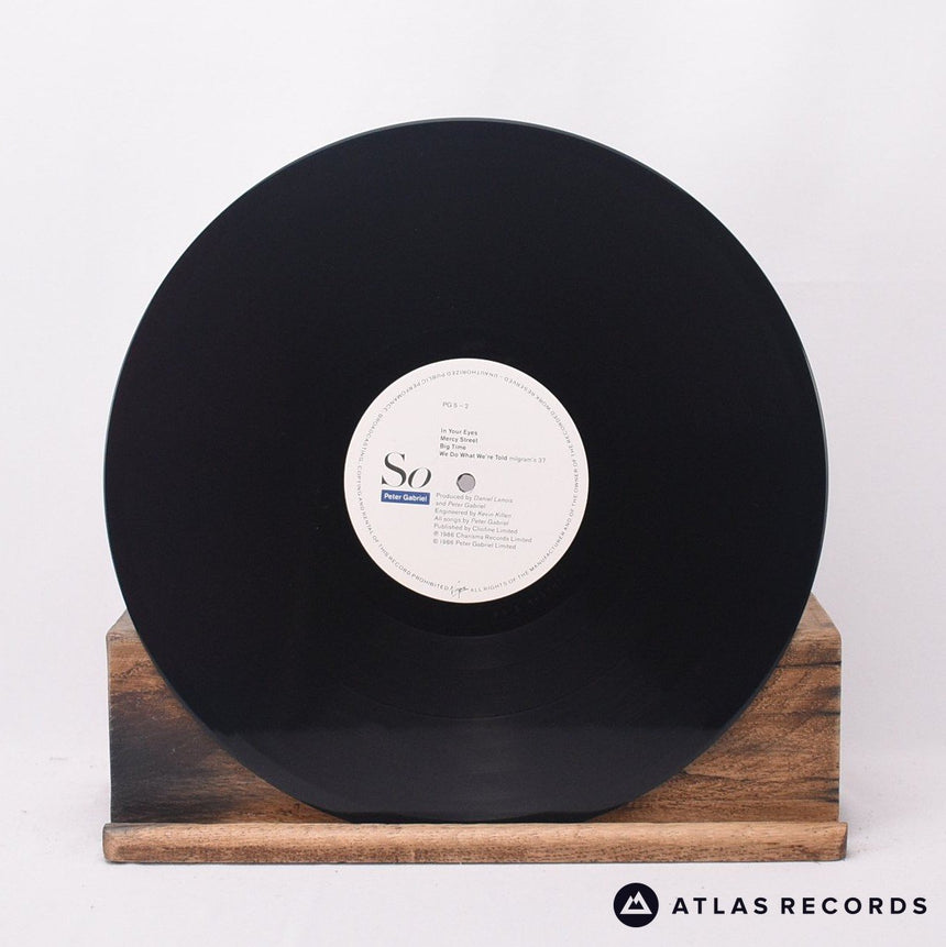 Peter Gabriel - So - Townhouse A-5U B-3U LP Vinyl Record - EX/EX