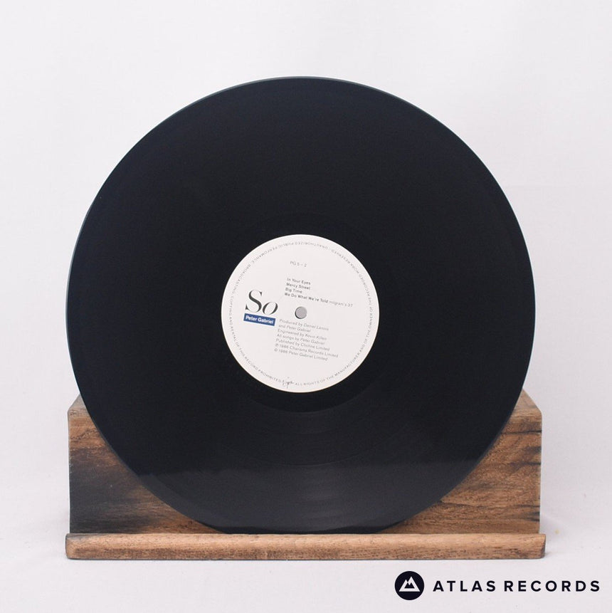 Peter Gabriel - So - Townhouse A-3U B-3U LP Vinyl Record - EX/EX