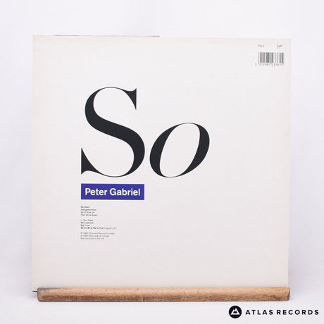 Peter Gabriel - So - Townhouse A-3 B-3 LP Vinyl Record - EX/VG+