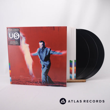 Peter Gabriel Us 3 x 12" Vinyl Record - Front Cover & Record