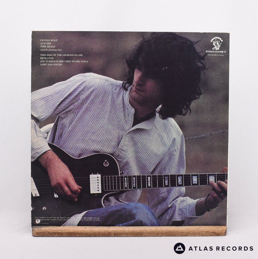 Peter Hammill - Over - Lyric Sheet LP Vinyl Record - VG+/VG+