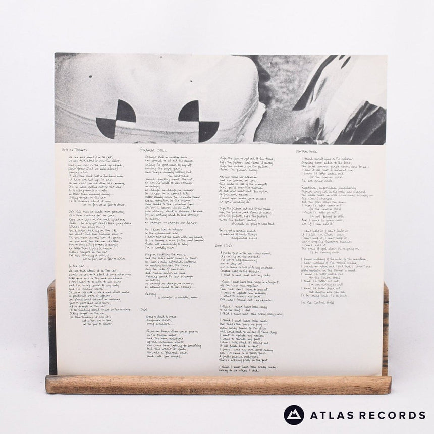 Peter Hammill - Sitting Targets - Lyric Sheet LP Vinyl Record - VG+/EX