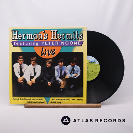 Peter Noone Live LP Vinyl Record - Front Cover & Record