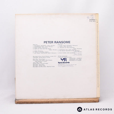Peter Ransome - Peter Ransome - LP Vinyl Record - EX/VG+
