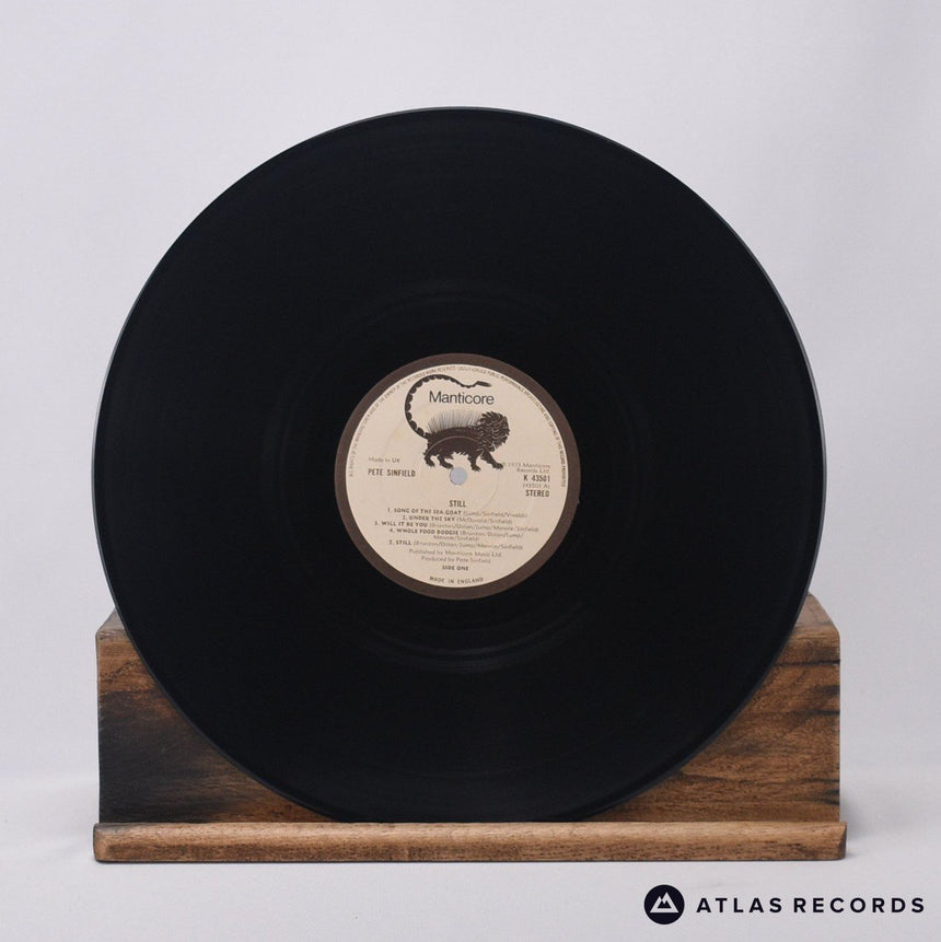 Peter Sinfield - Still - Repress LP Vinyl Record - VG+/EX