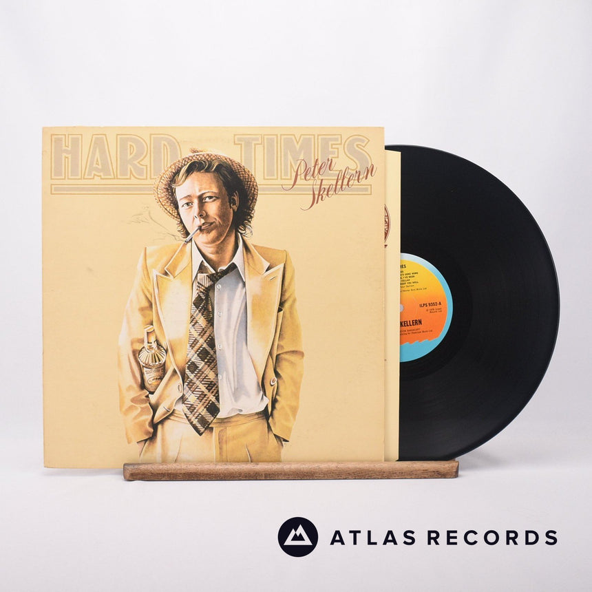Peter Skellern Hard Times LP Vinyl Record - Front Cover & Record