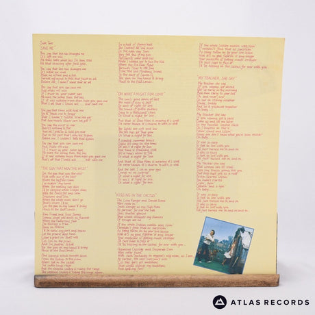 Peter Skellern - Kissing In The Cactus - Lyric Sheet LP Vinyl Record - VG+/EX