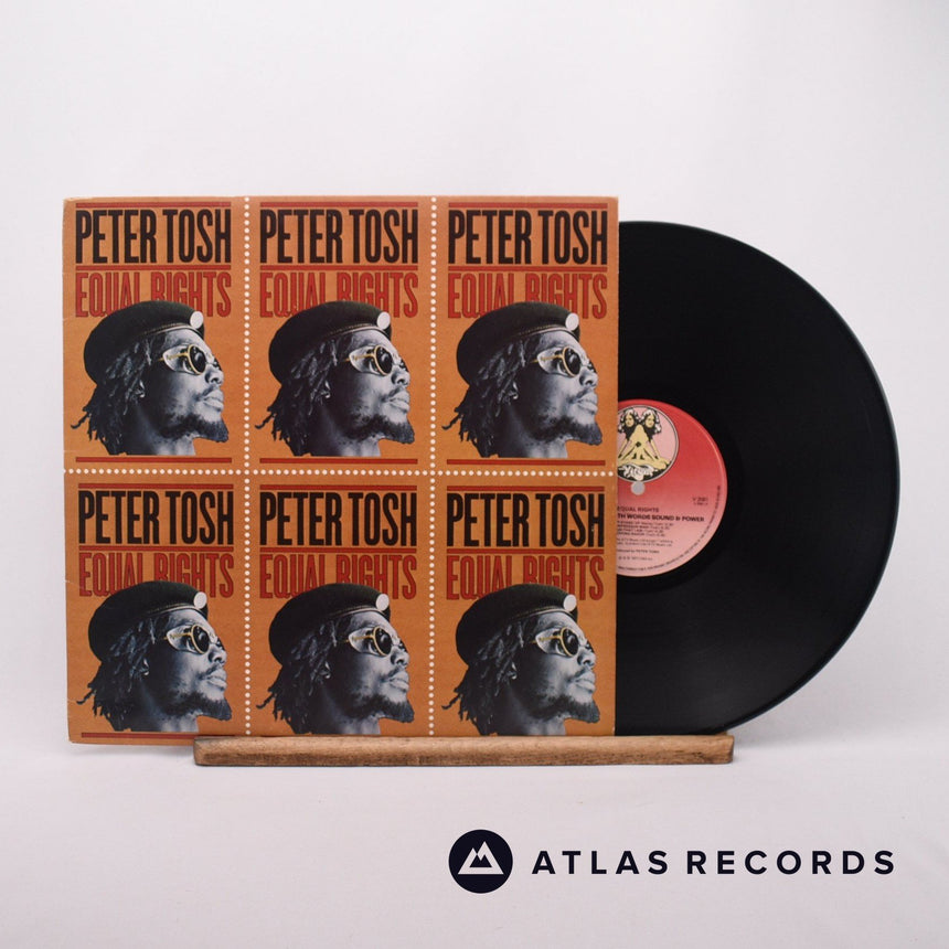 Peter Tosh Equal Rights LP Vinyl Record - Front Cover & Record