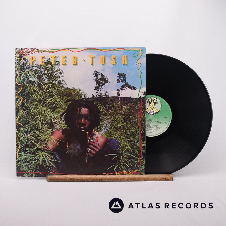 Peter Tosh Legalize It LP Vinyl Record - Front Cover & Record