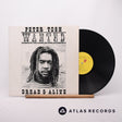 Peter Tosh Wanted Dread & Alive LP Vinyl Record - Front Cover & Record