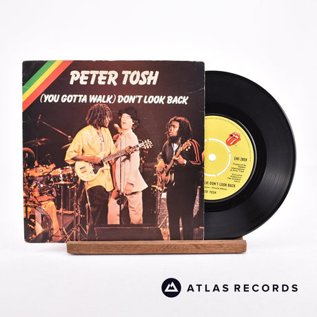 Peter Tosh (You Gotta Walk) Don't Look Back 7" Vinyl Record - Front Cover & Record