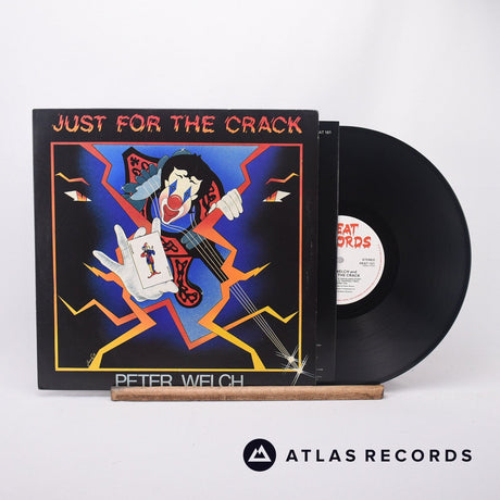 Peter Welch Just For The Crack LP Vinyl Record - Front Cover & Record