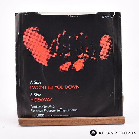 Ph.D. - I Won't Let You Down - Reissue 7" Vinyl Record - VG+/VG+