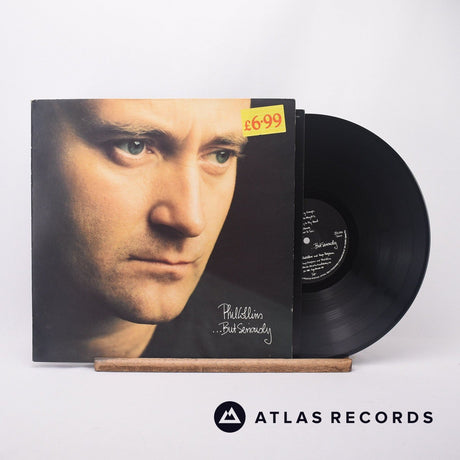 Phil Collins ...But Seriously LP Vinyl Record - Front Cover & Record