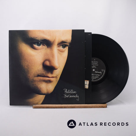 Phil Collins ...But Seriously LP Vinyl Record - Front Cover & Record
