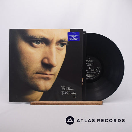 Phil Collins ...But Seriously LP Vinyl Record - Front Cover & Record