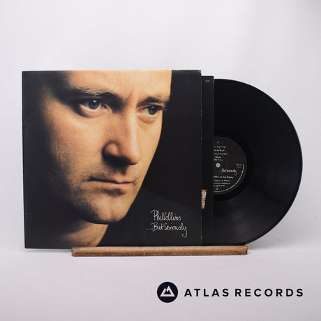 Phil Collins ...But Seriously LP Vinyl Record - Front Cover & Record