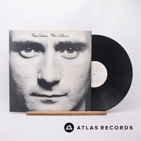 Phil Collins Face Value LP Vinyl Record - Front Cover & Record