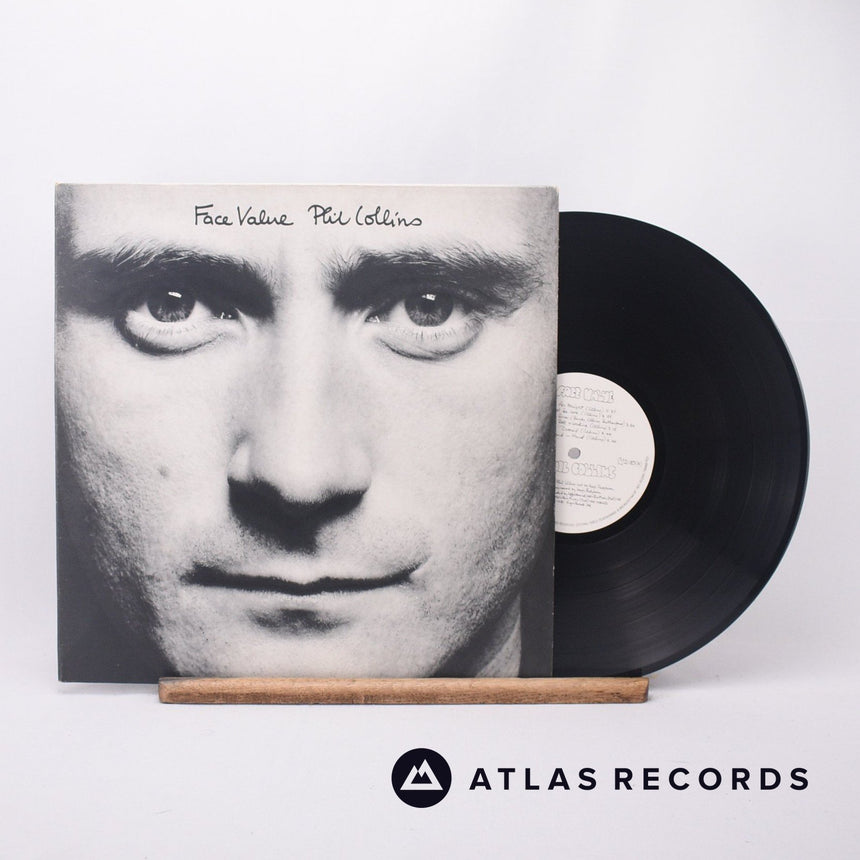 Phil Collins Face Value LP Vinyl Record - Front Cover & Record