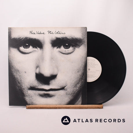Phil Collins Face Value LP Vinyl Record - Front Cover & Record