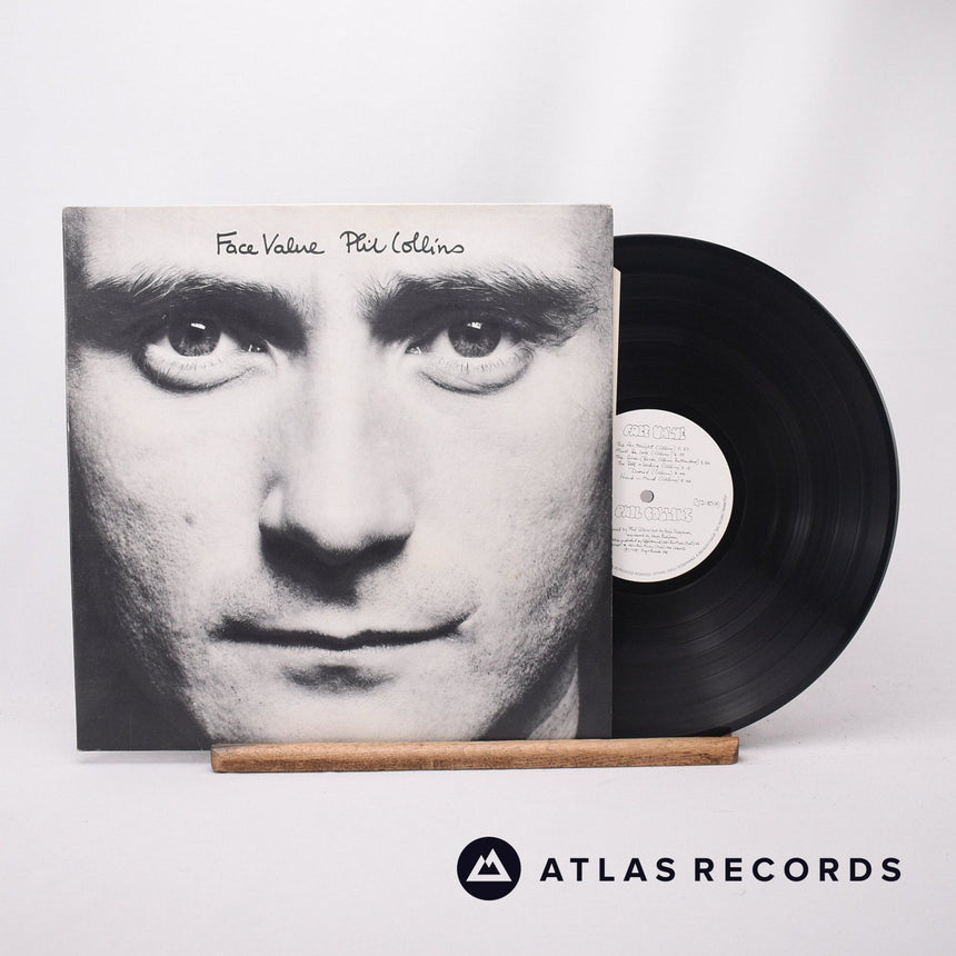 Phil Collins Face Value LP Vinyl Record - Front Cover & Record