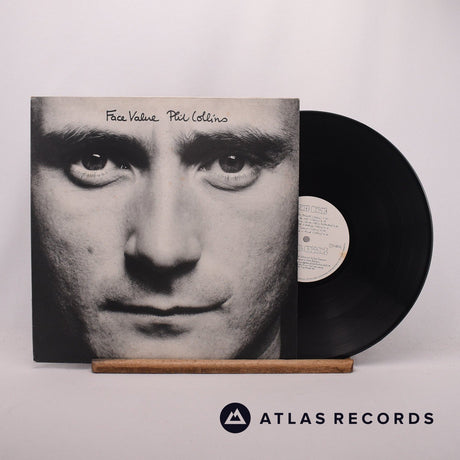 Phil Collins Face Value LP Vinyl Record - Front Cover & Record