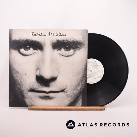 Phil Collins Face Value LP Vinyl Record - Front Cover & Record
