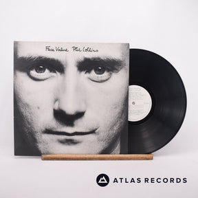 Phil Collins Face Value LP Vinyl Record - Front Cover & Record