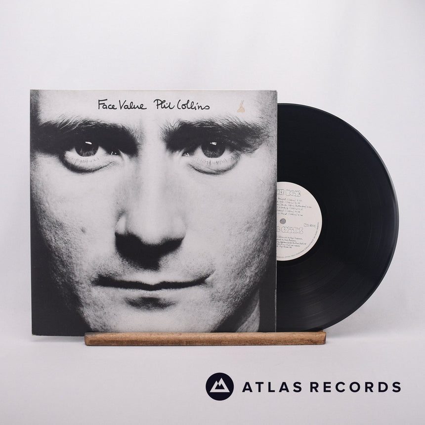 Phil Collins Face Value LP Vinyl Record - Front Cover & Record
