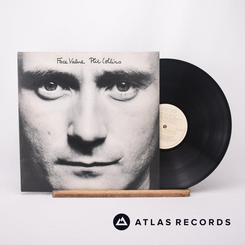 Phil Collins Face Value LP Vinyl Record - Front Cover & Record