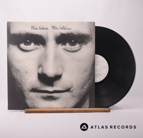 Phil Collins Face Value LP Vinyl Record - Front Cover & Record