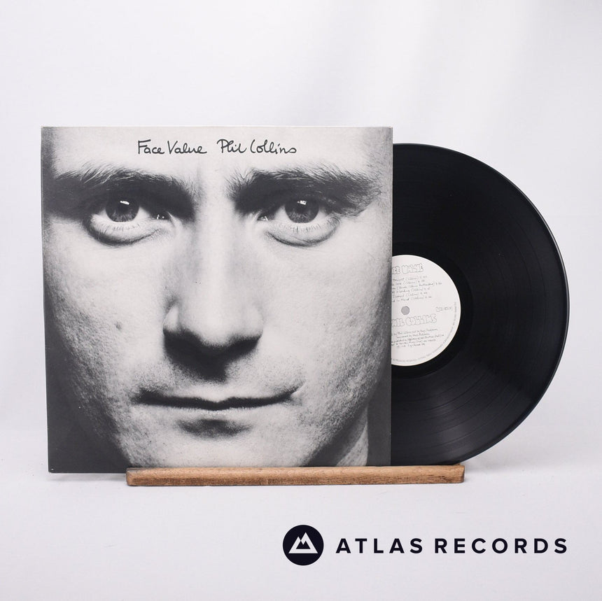Phil Collins Face Value LP Vinyl Record - Front Cover & Record